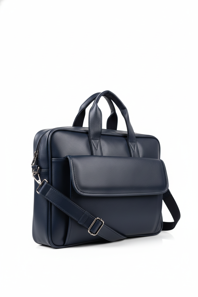 Leather office bag